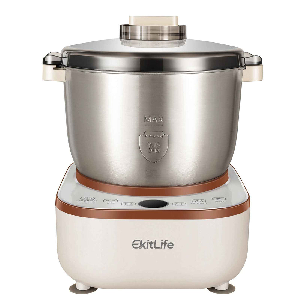 EkitLife 7.4Qt electric dough maker with ferment function and 304 stainless steel bowl